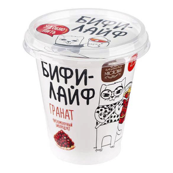 

Бифилайф Деревня Масловка гранат 2,5% 300 г