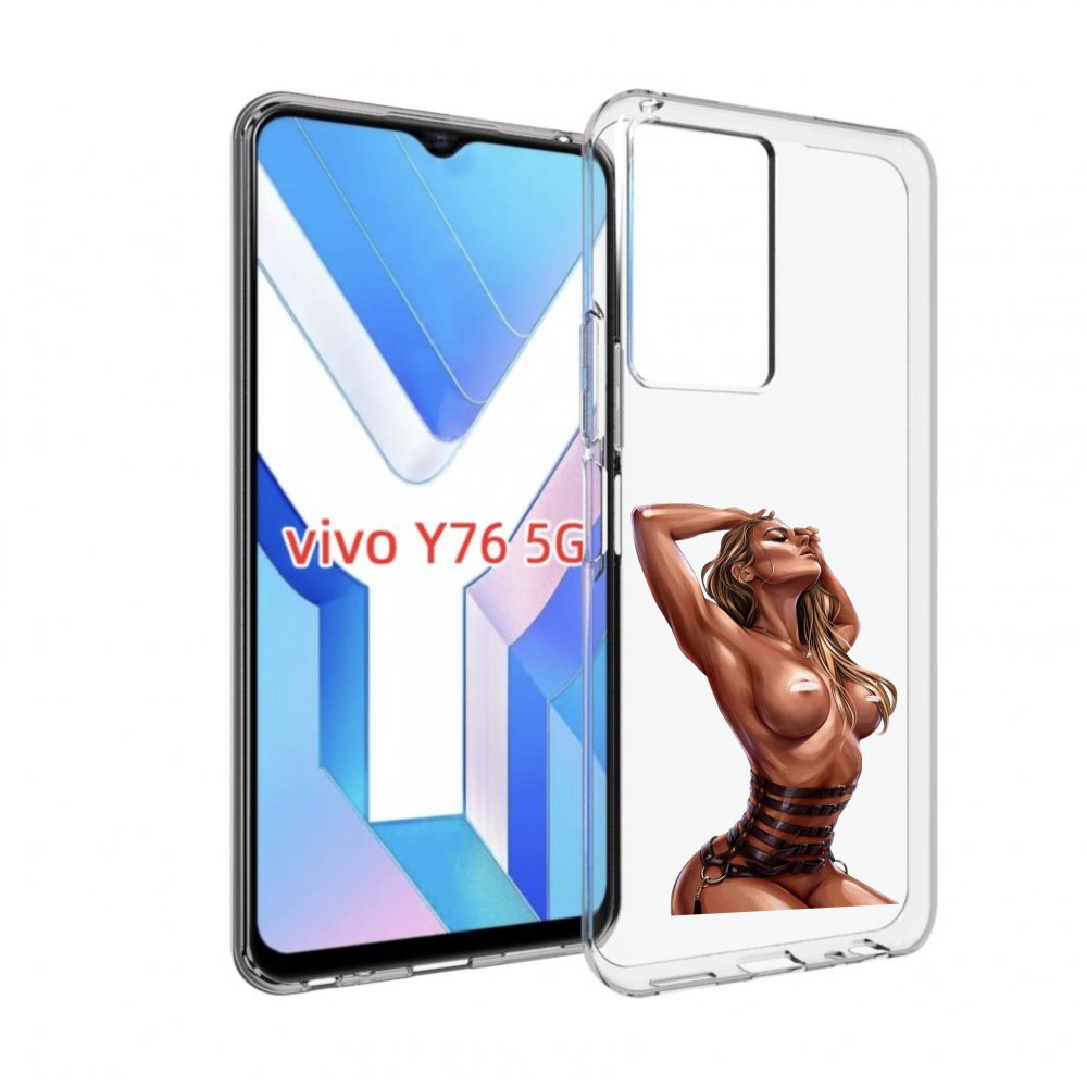 

Чехол MyPads Портупея денский для Vivo Y76 5G, Прозрачный, Tocco
