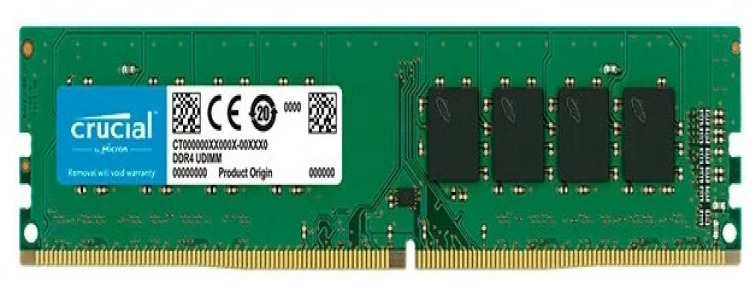 

Оперативная память Crucial 8Gb DDR4 3200MHz (CT8G4DFS832A)