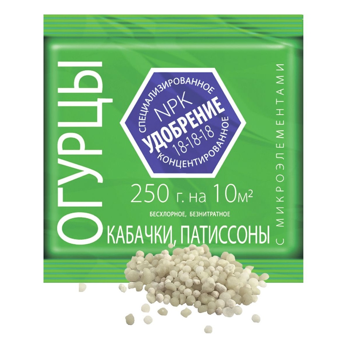 

Минеральное удобрение комплексное Агроуспех для огурцов 51782 0,25 кг