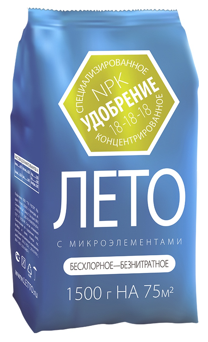 

Минеральное удобрение комплексное Агроуспех летнее 68525 1,5 кг