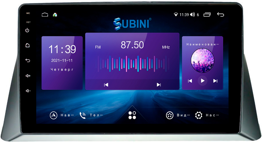 

Автомагнитола для Honda Accord 2008-2012, 3/32 ГБ IPS 10, 2din, Accord 2008-2012