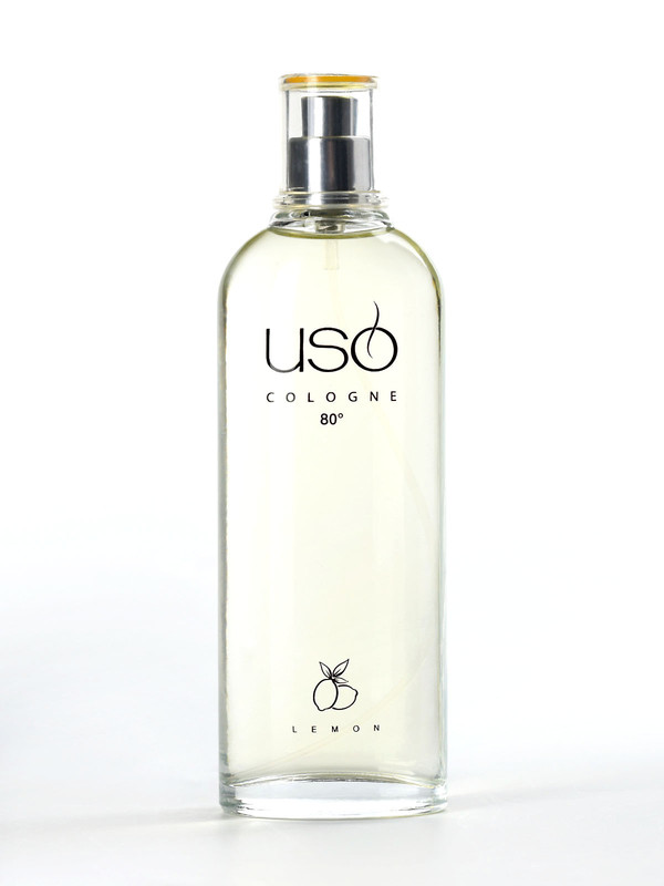

Одеколон USO Lemon 100 мл, Унисекс парфюмерная туалетная вода, мужской парфюм, ODEK/4