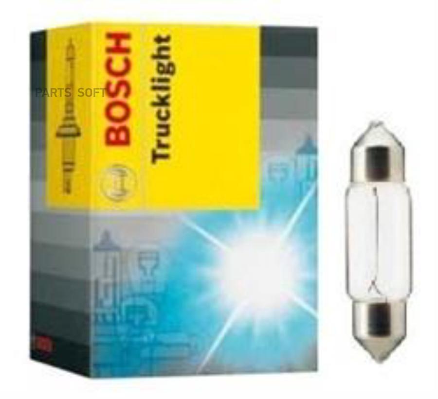 

Лампа 24V C10W SV8.5-8 двуцокольная TRUCKLIGHT MAXLIFE BOSCH