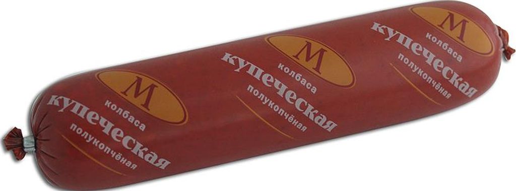 

Колбаса Микоян Купеческая полукопченая 500 г