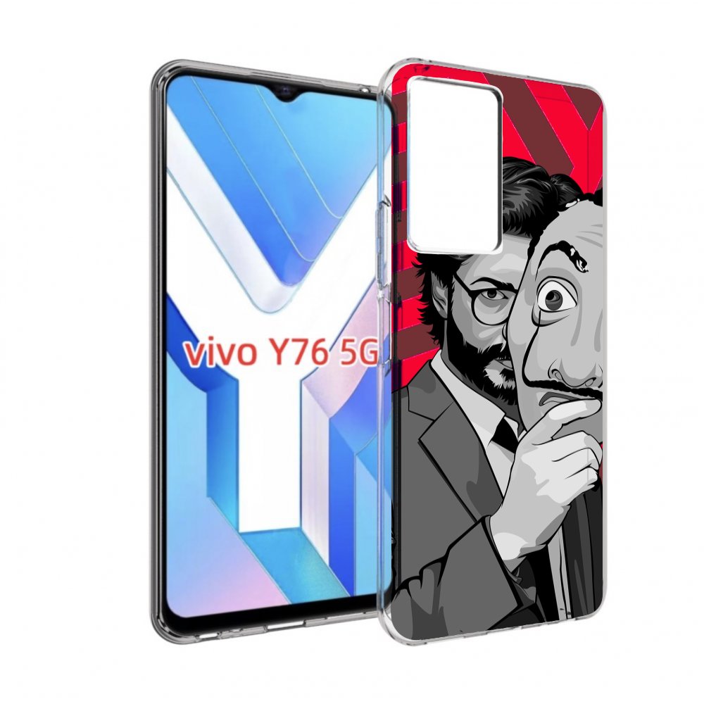 

Чехол MyPads Профессор-бумажый-дом для Vivo Y76 5G, Прозрачный, Tocco