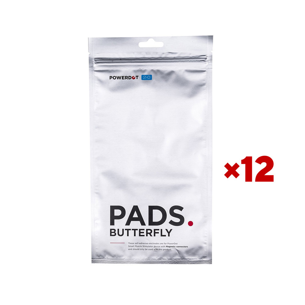 Электродная накладка для спины PowerDot 2.0 Butterfly, 12 шт