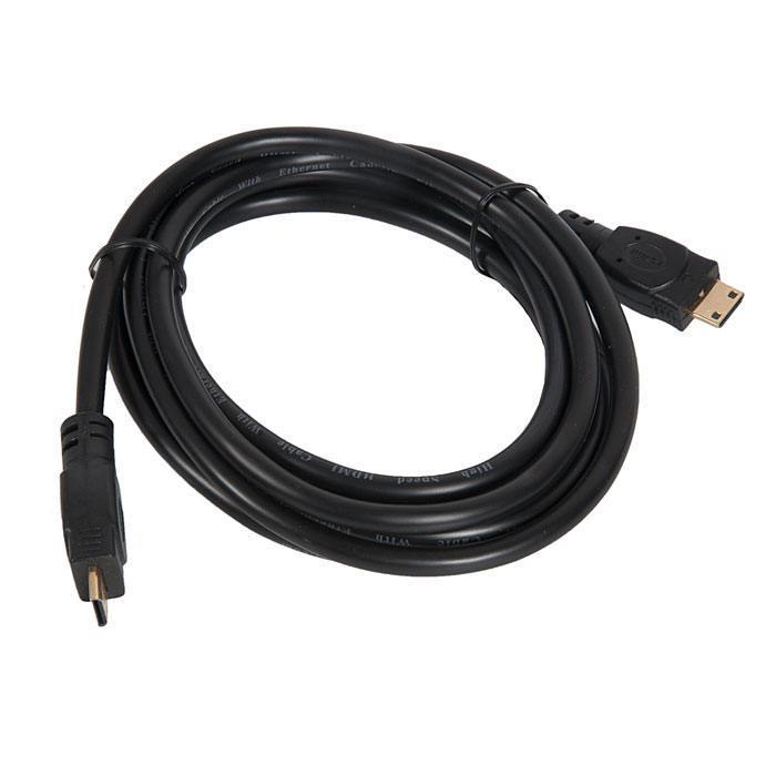 фото Кабель minihdmi-minihdmi gembird/cablexpert cc-hdmicc-6, v2, 19m/19m, 1.8м, черный