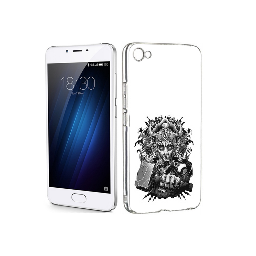 

Чехол MyPads Tocco для Meizu U20 злой тор (PT50622.85.363), Прозрачный, Tocco