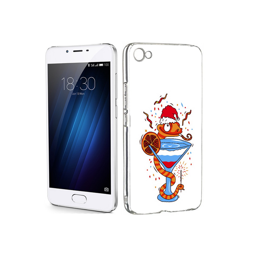 

Чехол MyPads Tocco для Meizu U20 змейка (PT50622.85.364), Прозрачный, Tocco