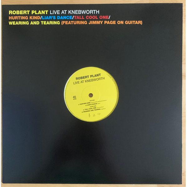 

Robert Plant Live At Knebworth (LP)