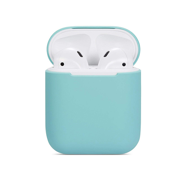 

Силиконовый чехол Case Protection для Apple AirPods, мятный, Зеленый, Case Protection