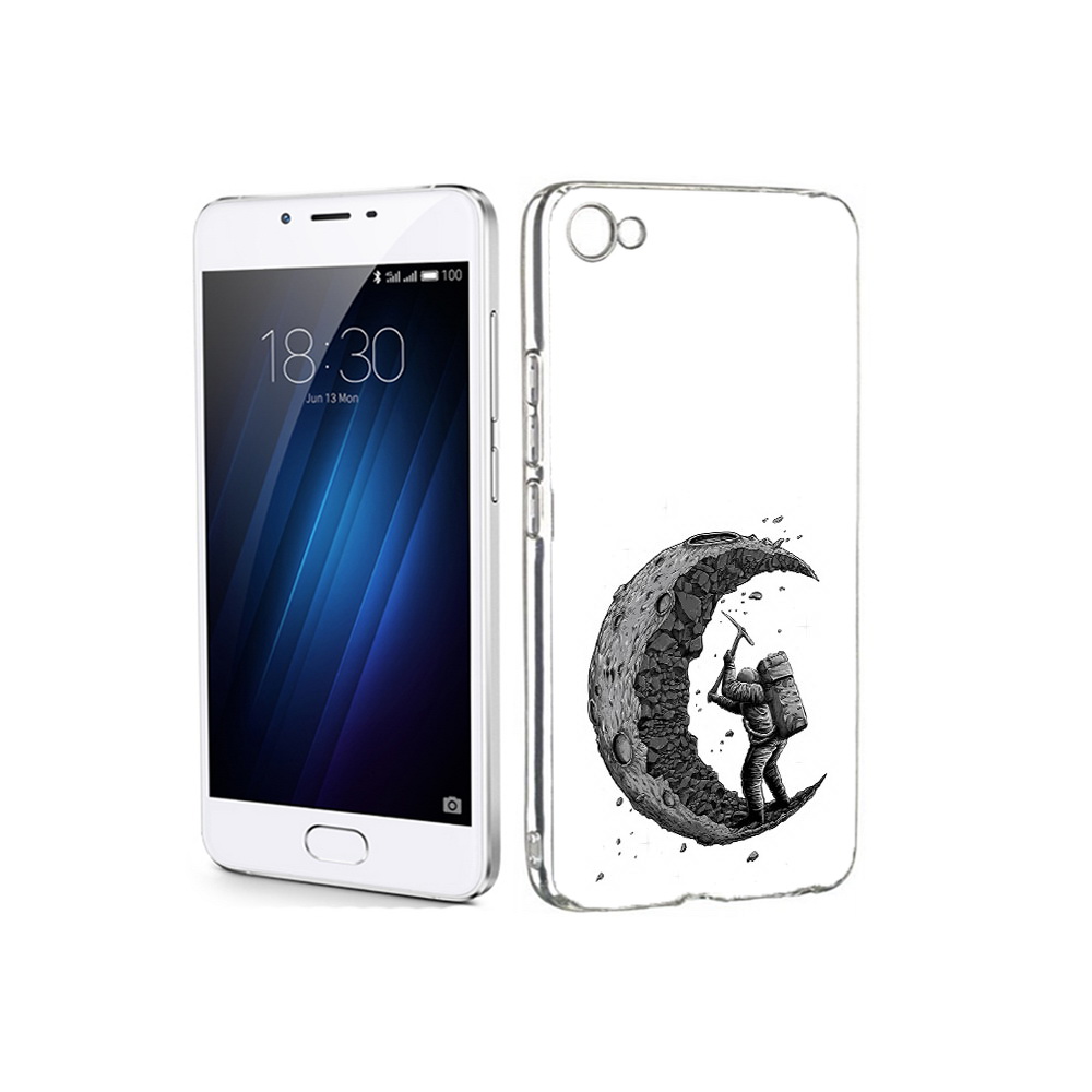 

Чехол MyPads Tocco для Meizu U20 камненная луна (PT50622.85.384), Прозрачный, Tocco
