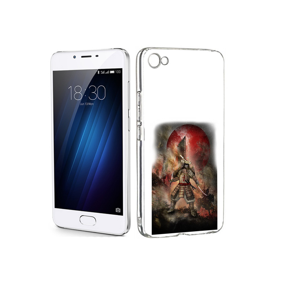 

Чехол MyPads Tocco для Meizu U20 китайскийвоин (PT50622.85.388), Прозрачный, Tocco