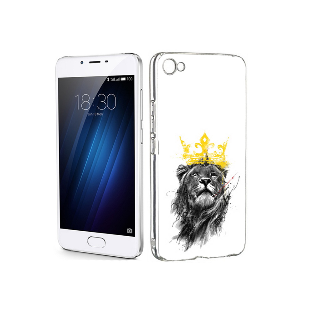 

Чехол MyPads Tocco для Meizu U20 король-лев (PT50622.85.391), Прозрачный, Tocco