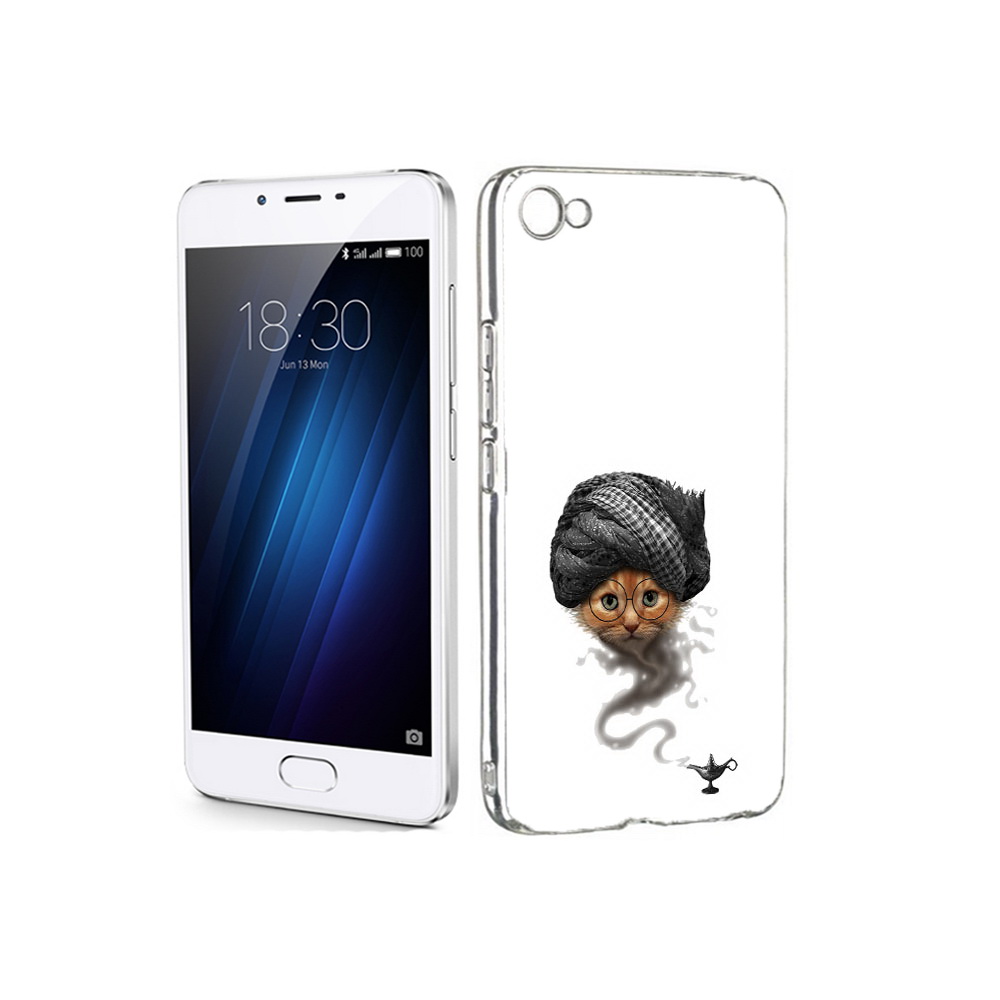 

Чехол MyPads Tocco для Meizu U20 кот джин (PT50622.85.398), Прозрачный, Tocco