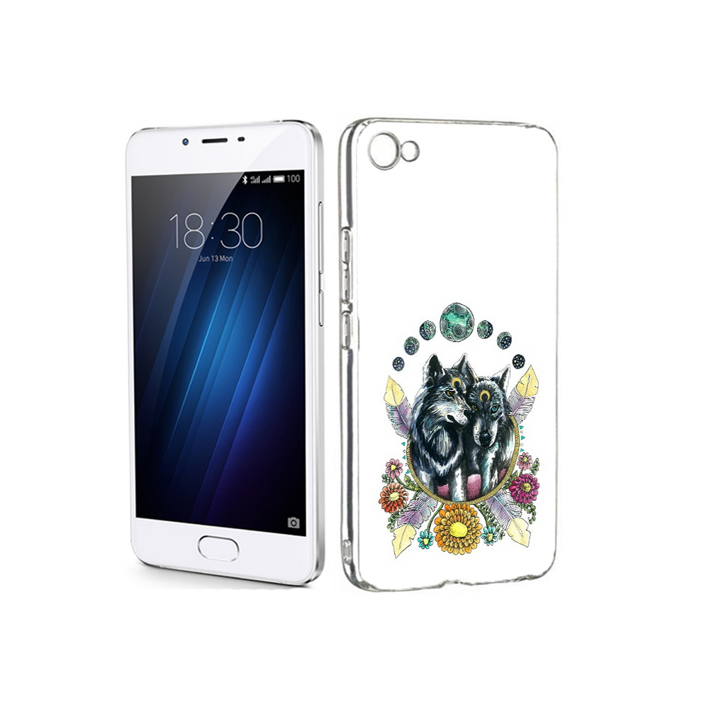

Чехол MyPads Tocco для Meizu U20 красивые волки абстракция (PT50622.85.408), Прозрачный, Tocco