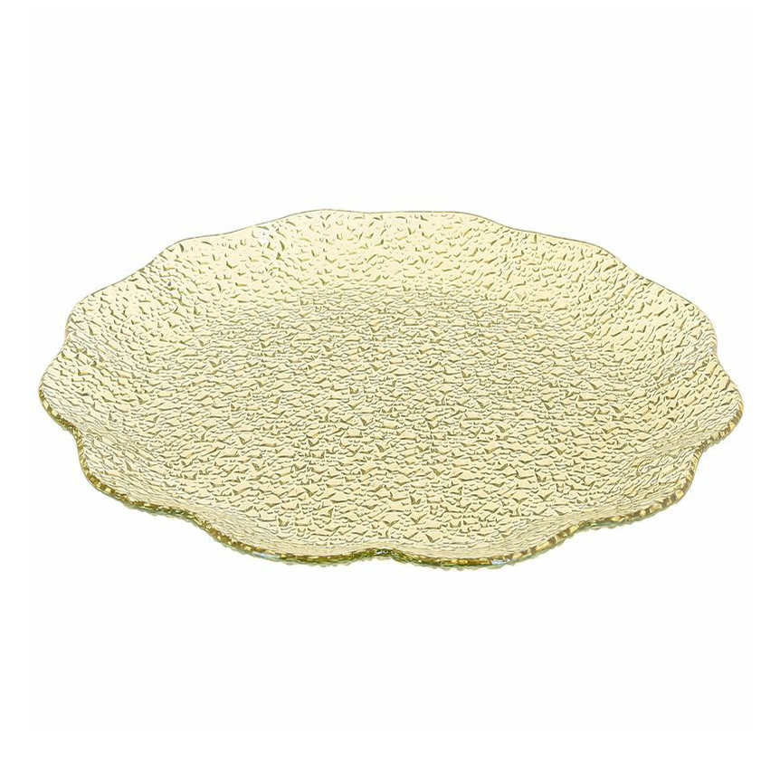 

Блюдо сервировочное 25x25x2,3 см, Желтый