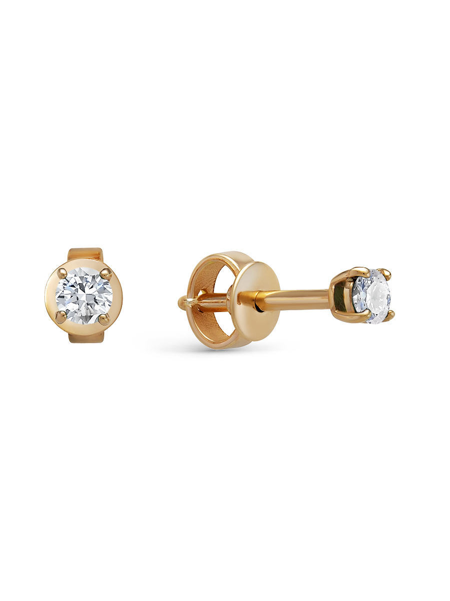 

Серьги женские из серебра SamoroDki Jewelry 2-138-12, фианит, 2-138-12