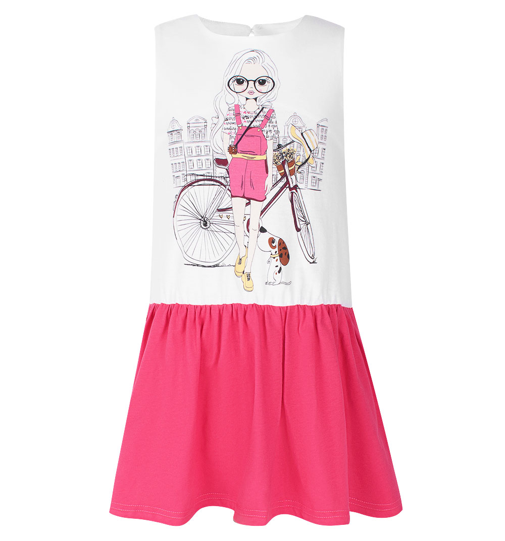 

Платье Leader Kids Парижанка белый/розовый р.134, GL000610674
