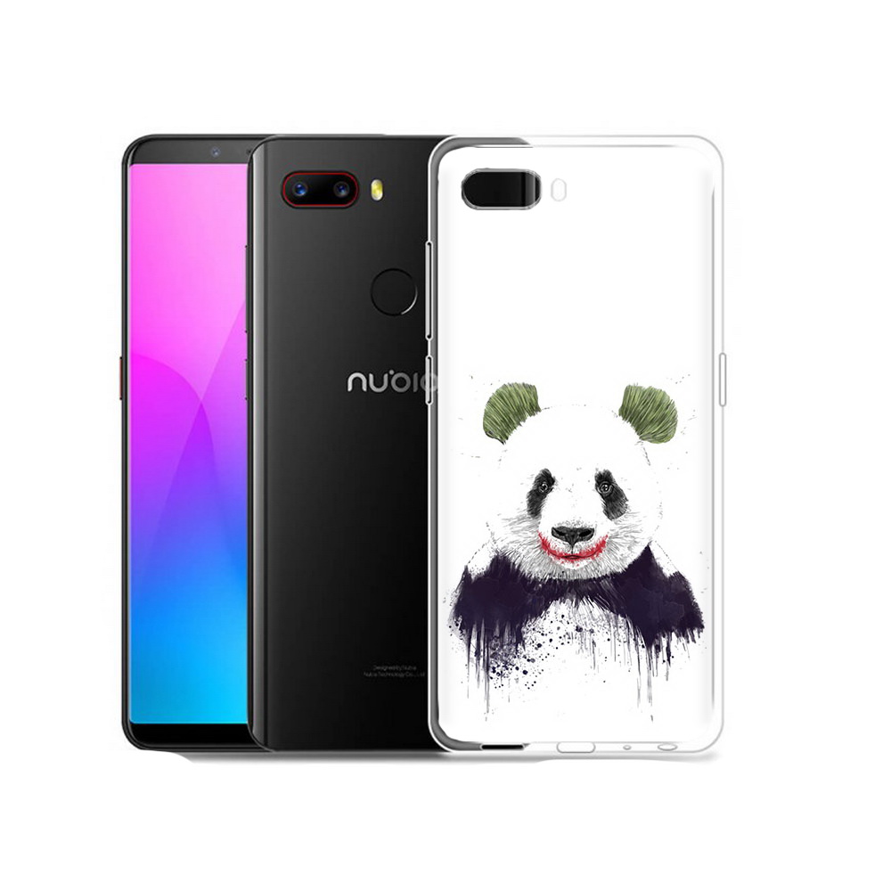 

Чехол MyPads Tocco для ZTE Nubia Z18 панда джокер (PT115657.463.533), Прозрачный, Tocco