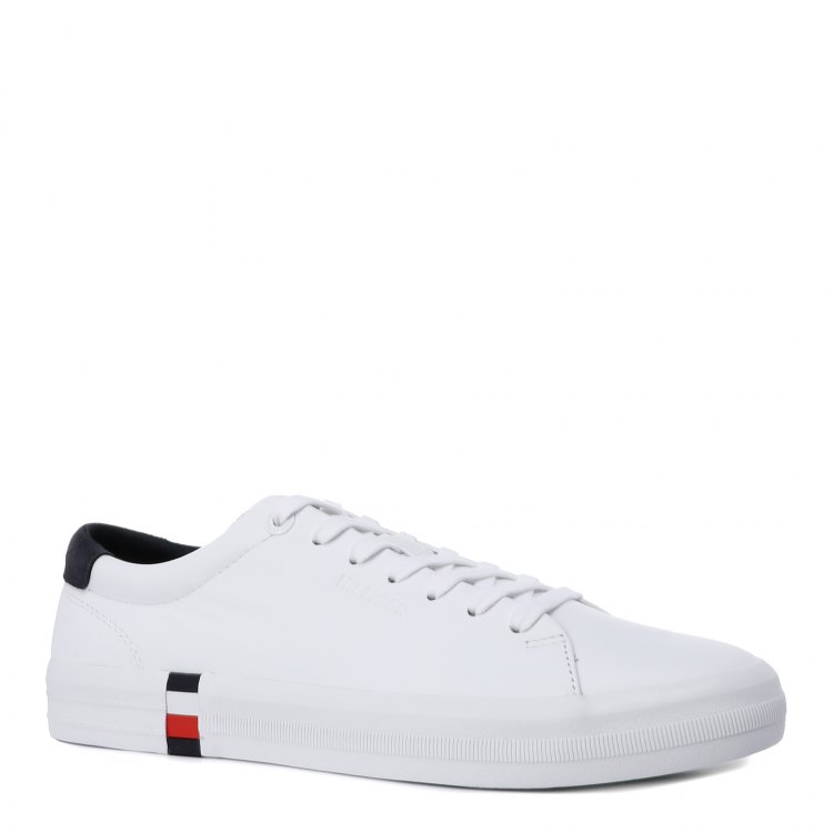 

Кеды мужские Tommy Hilfiger FM0FM03621 белые 41 EU, FM0FM03621