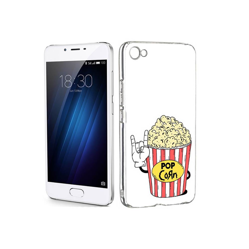 

Чехол MyPads Tocco для Meizu U20 крутой попкорн (PT50622.85.427), Прозрачный, Tocco