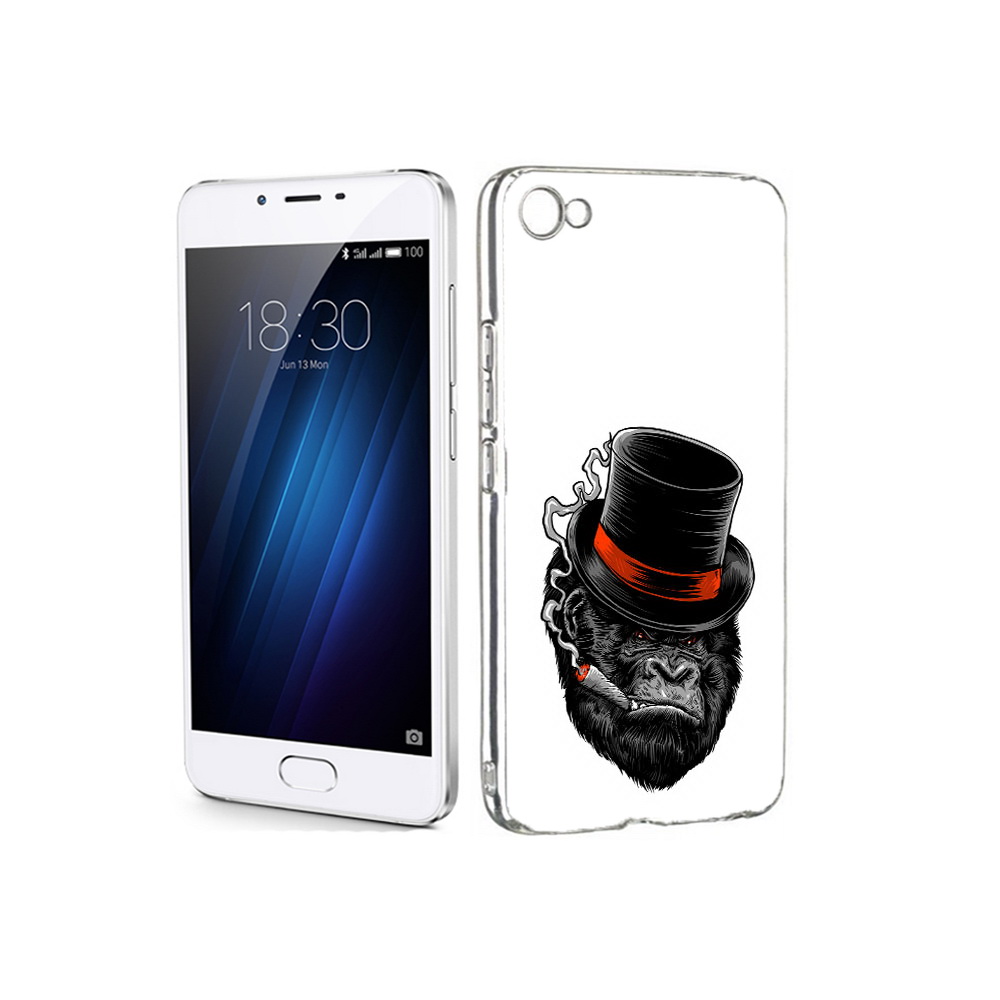 

Чехол MyPads Tocco для Meizu U20 дизайнерская горилла (PT50622.85.431), Прозрачный, Tocco