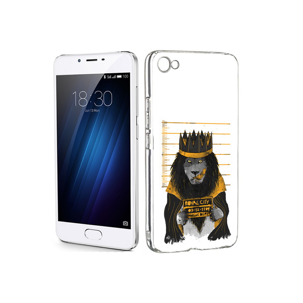 

Чехол MyPads Tocco для Meizu U20 лев в законе (PT50622.85.435), Прозрачный, Tocco