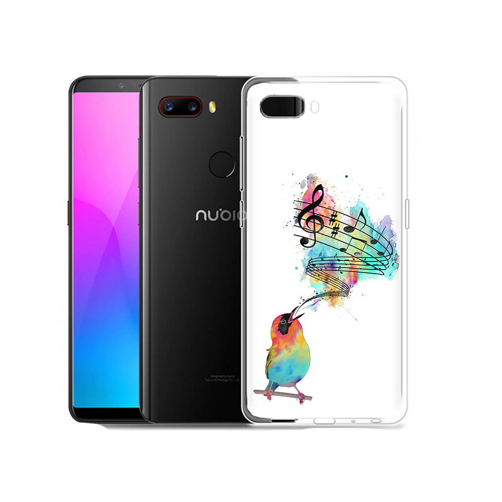 Чехол MyPads Tocco для ZTE Nubia Z18 певчая птичка (PT115657.463.536)
