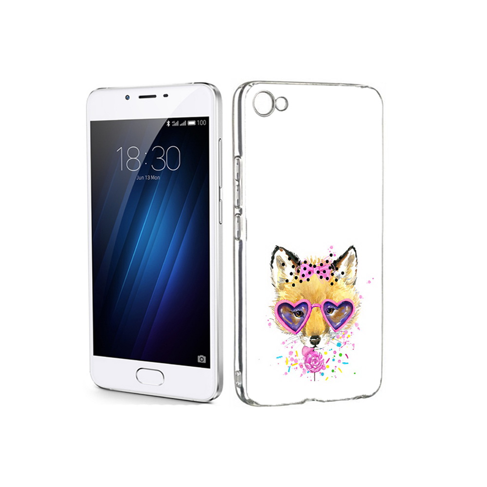 

Чехол MyPads Tocco для Meizu U20 лисенок с бантиком (PT50622.85.441), Прозрачный, Tocco