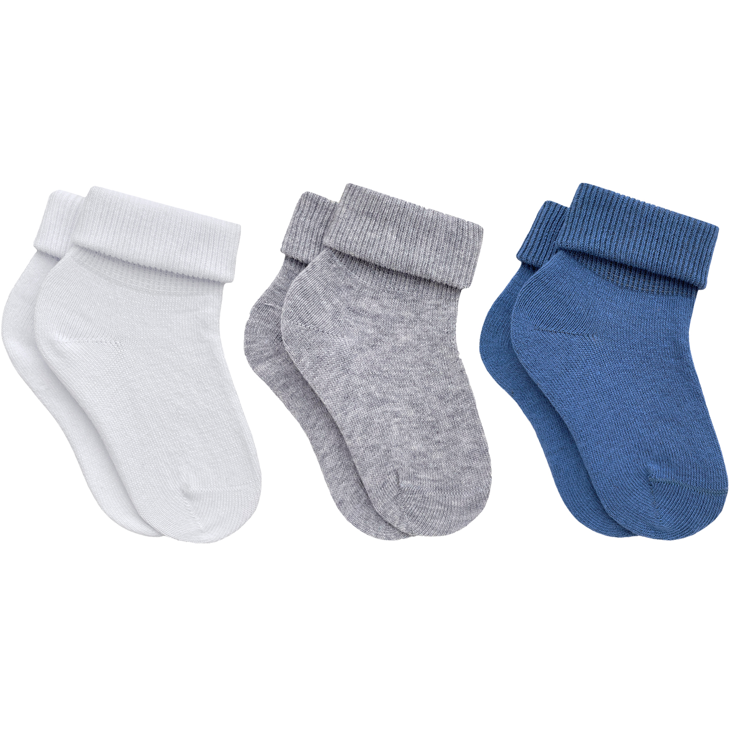 

Носки детские Rusocks 3-Д3-13783 цвет разноцветный размер 10-12, Белый;серый;синий, 3-Д3-13783