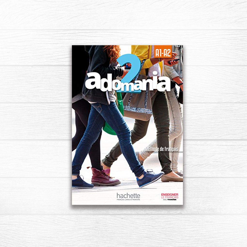 

Adomania 2 Livre de l'eleve, CD-ROM, audio et video, 9782014015232