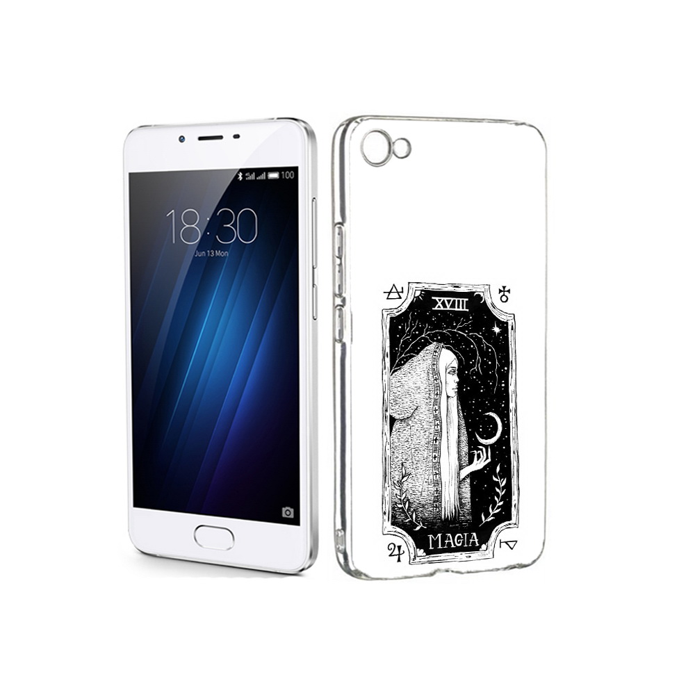 

Чехол MyPads Tocco для Meizu U20 лунная магия (PT50622.85.447), Прозрачный, Tocco