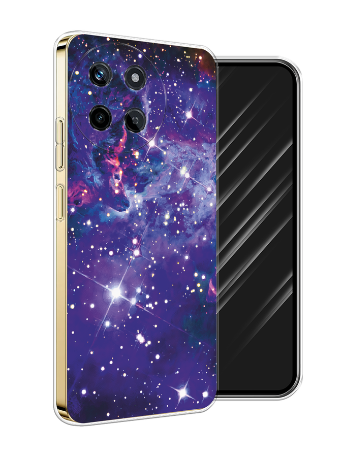 

Чехол Awog на Realme 11 4G "Яркая галактика", Фиолетовый, 2515150-1