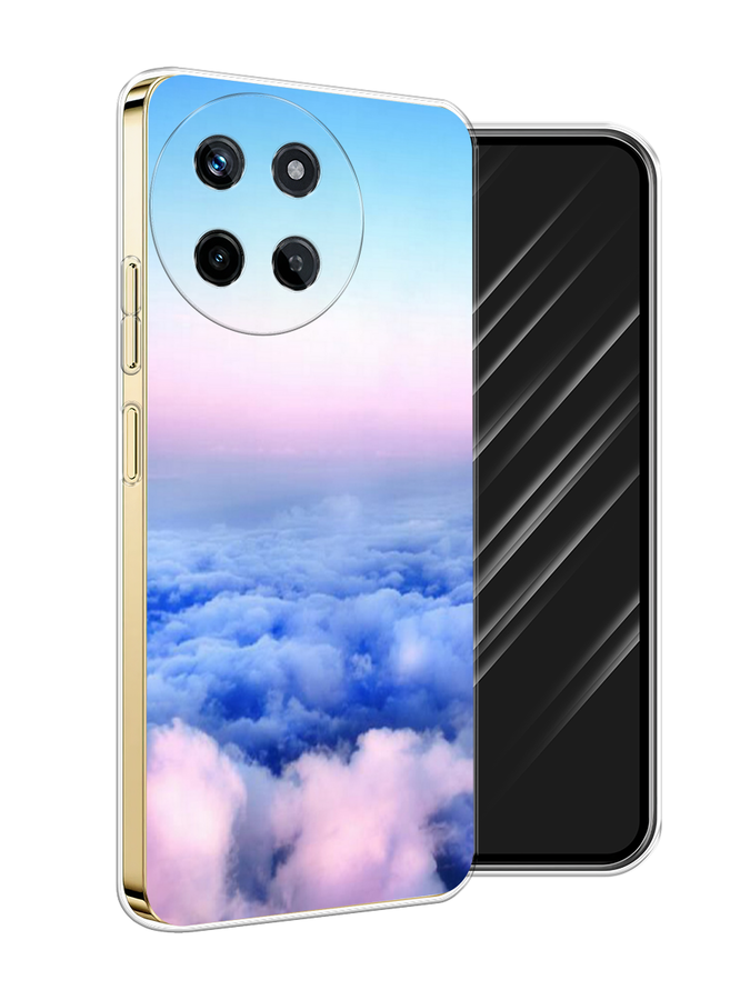 

Чехол Awog на Realme 11 4G "Облака", Голубой;розовый;бирюзовый, 2515150-1