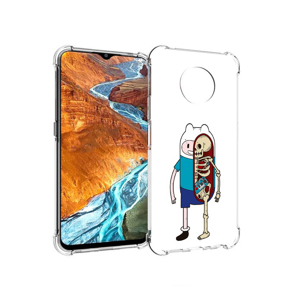

Чехол MyPads Tocco для Nokia G300 Финн скелет (PT224563.108.187), Прозрачный, Tocco