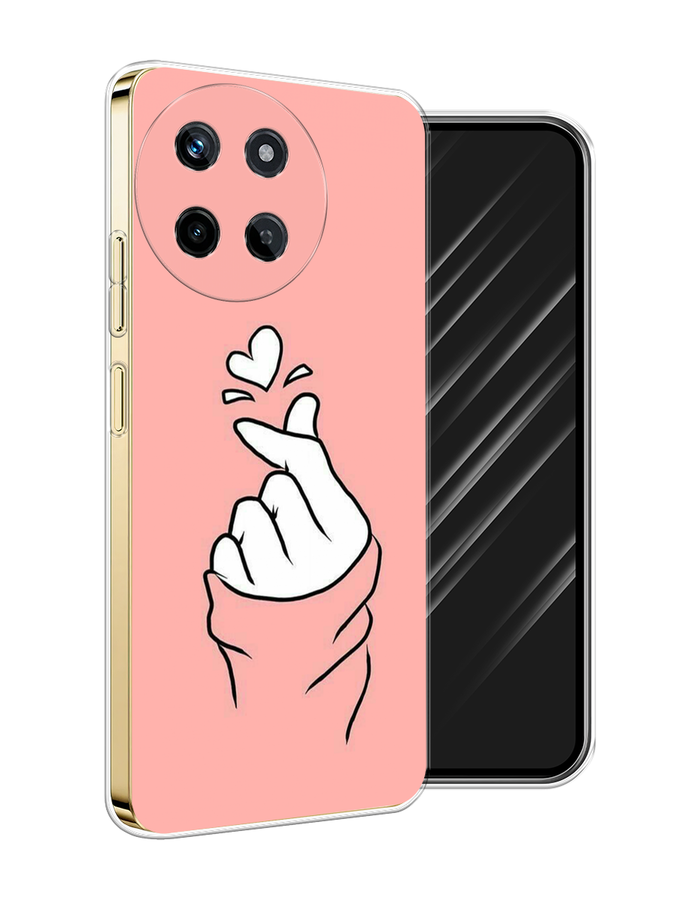 

Чехол Awog на Realme 11 4G "Любовь-щелк", Оранжевый, 2515150-1