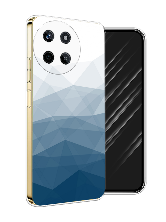 

Чехол Awog на Realme 11 4G "Абстракция небо", Синий;голубой;белый, 2515150-1
