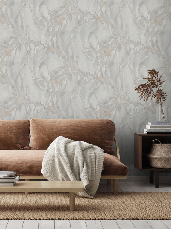 

Обои виниловые на флизелиновой основе Euro Decor Ishtar 7255-23, Серый, 7255