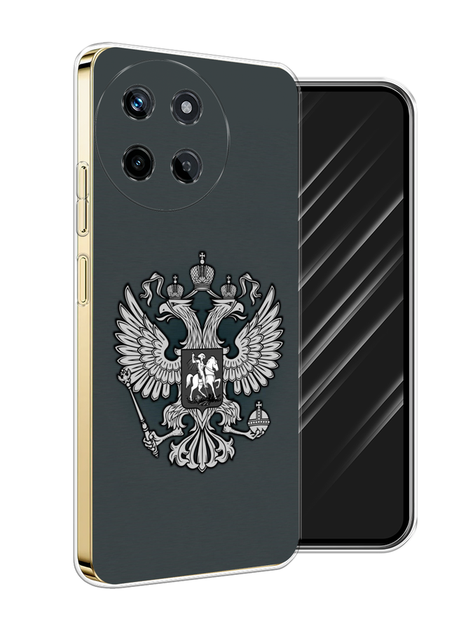 

Чехол Awog на Realme 11 4G "Герб России серый", 2515150-1