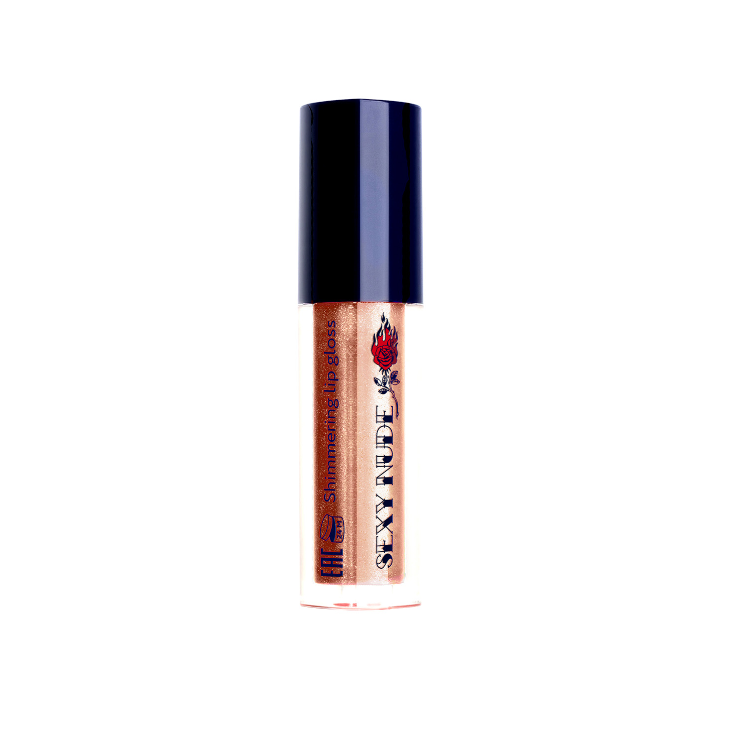 Блеск SHU для губ мерцающий Sexy Nude, 448 мерцающий какао блеск для губ luxvisage icon lips с эффектом объема и сияния тон 503 nude rose