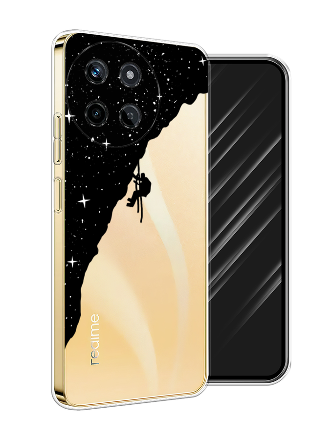 

Чехол Awog на Realme 11 4G "Скалолаз в космосе", Черный;белый;бежевый, 2515150-1