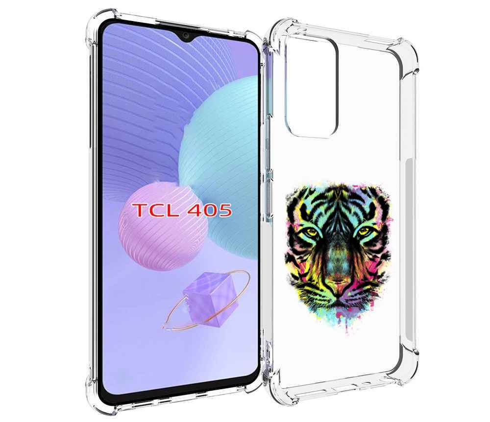 

Чехол MyPads Тигр 1 для TCL 405, Tocco