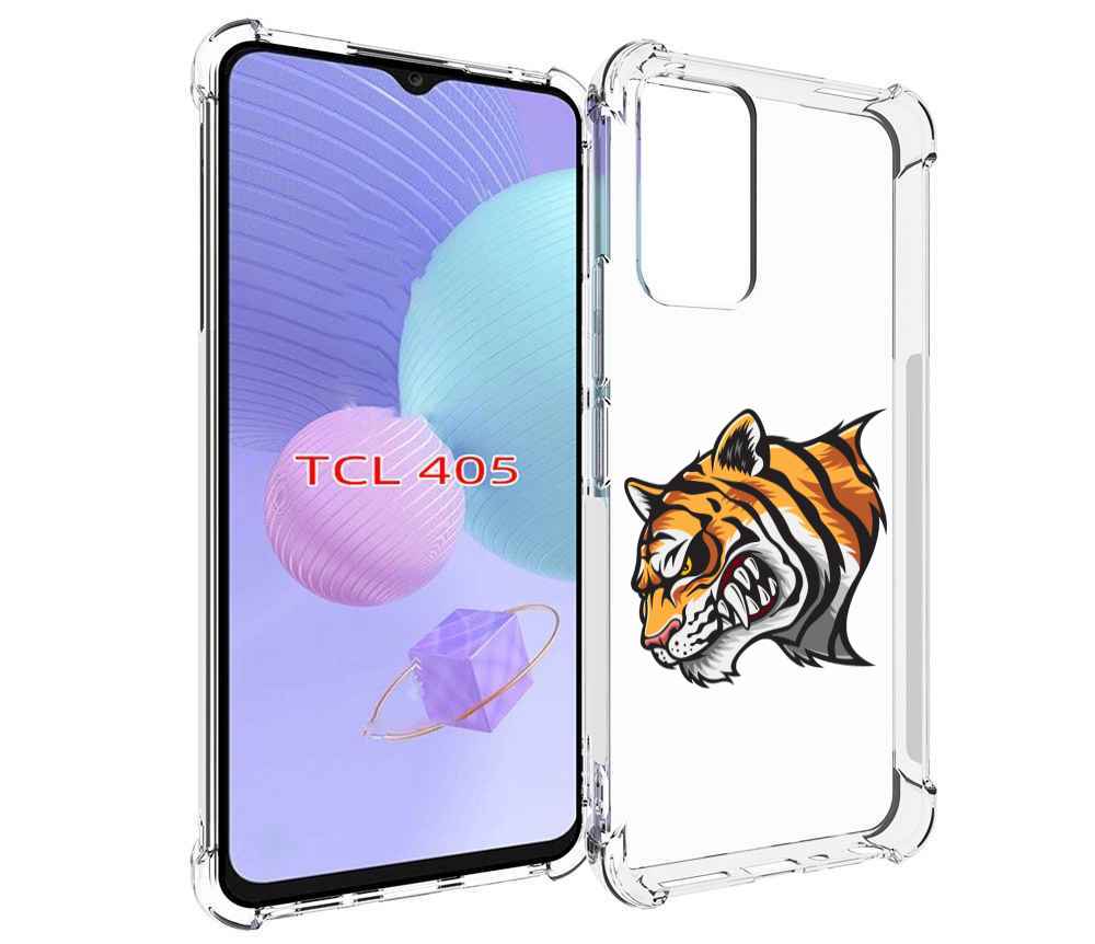 

Чехол MyPads Тигр для TCL 405, Tocco