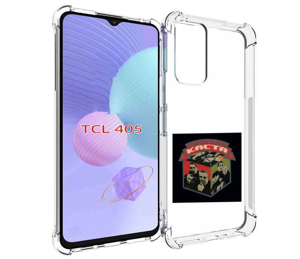 

Чехол MyPads Трёхмерные рифмы Каста для TCL 405, Tocco