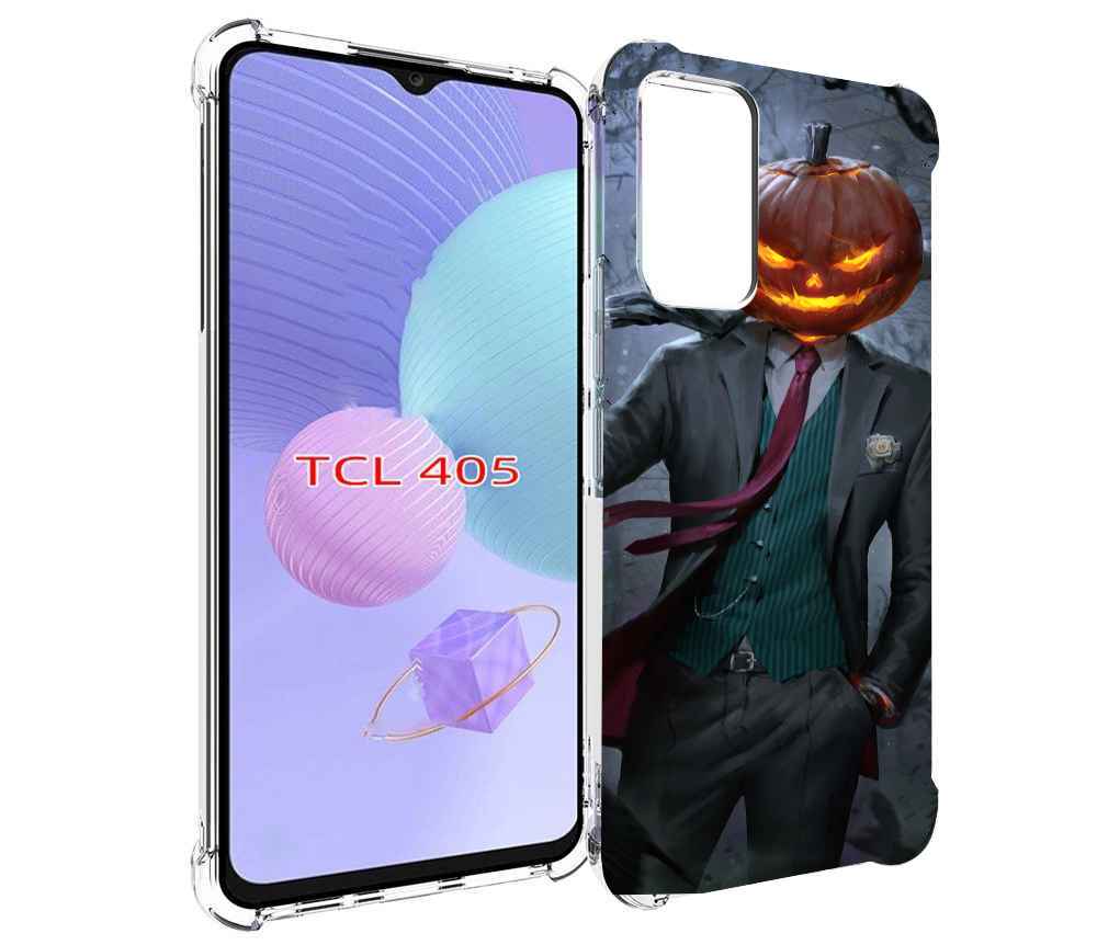

Чехол MyPads Тыква-убийца для TCL 405, Tocco