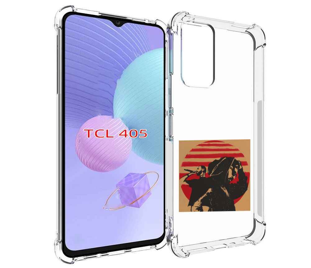 

Чехол MyPads Утопия Мияги и Энди панда для TCL 405, Tocco