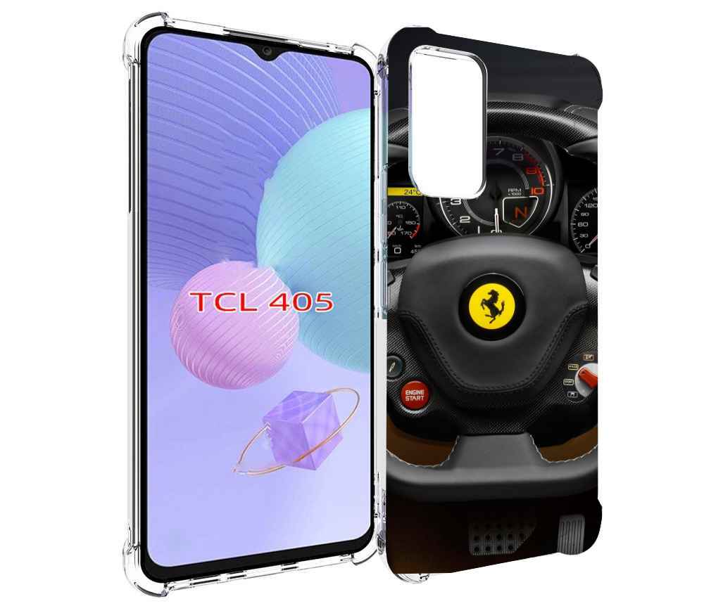 

Чехол MyPads Ферарри для TCL 405, Tocco