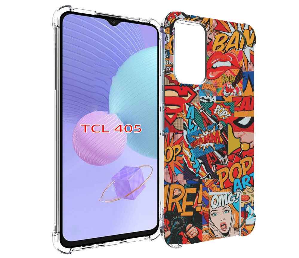 

Чехол MyPads Фон для TCL 405, Tocco